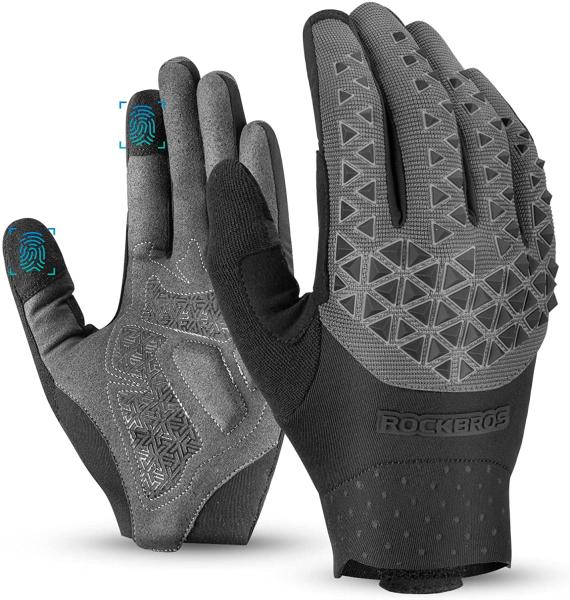 ROCKBROS | Fahrradhandschuhe Radsport – Herren Handschuhe für Fahrradfahren